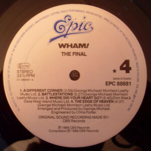 Wham!, The Final - LP Album Stereo: imagen 7