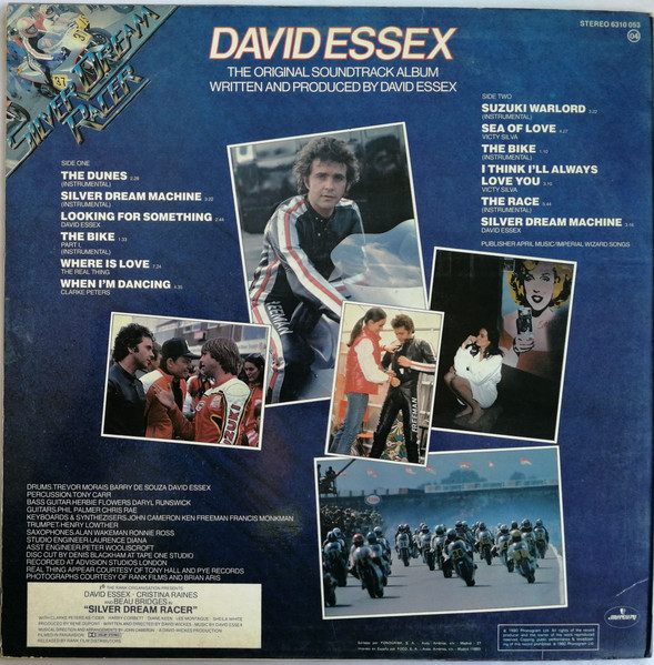 David Essex, Silver Dream Racer - LP