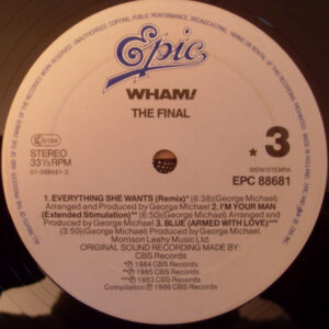 Wham!, The Final - LP Album Stereo: imagen 6