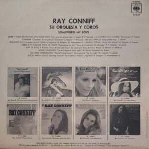 Ray Conniff And The Singers, Somewhere My Love - LP: imagen 2
