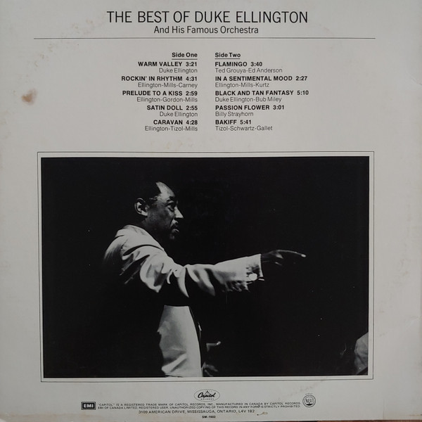 Duke Ellington And His Orchestra, The Best Of Duke Ellington And His Famous Orchestra - LP