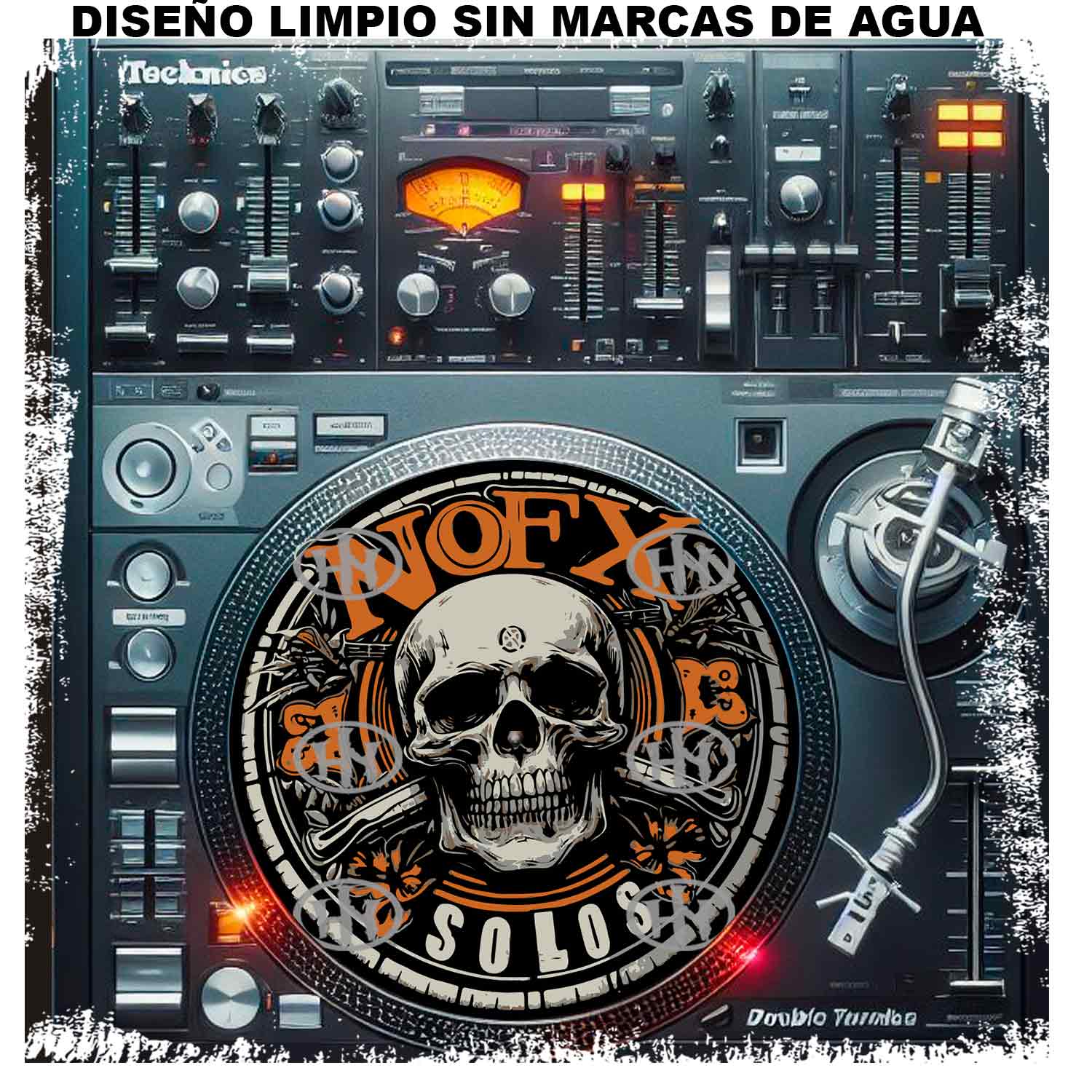 Nofx Slipmats personalizado para Djing: imagen 2