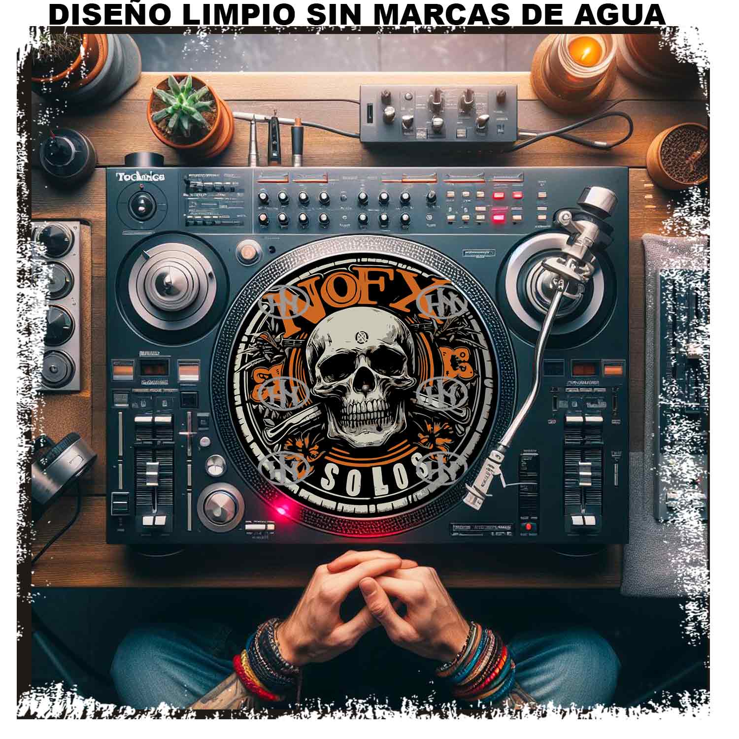 Nofx Slipmats personalizado para Djing: imagen 3