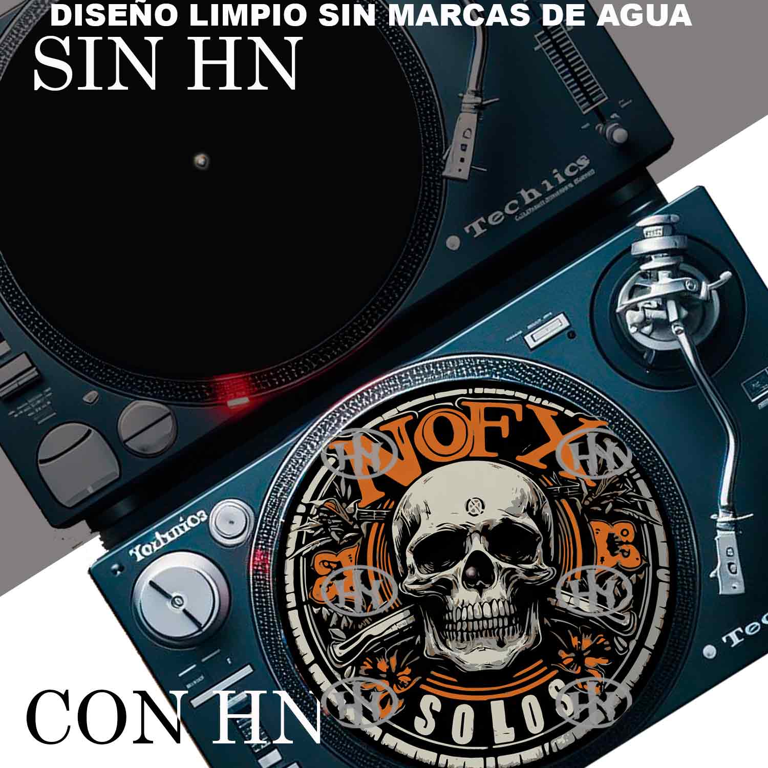 Nofx Slipmats personalizado para Djing: imagen 4