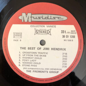 The Fremont's Group, The Best Of Jimi Hendrix - LP: imagen 4