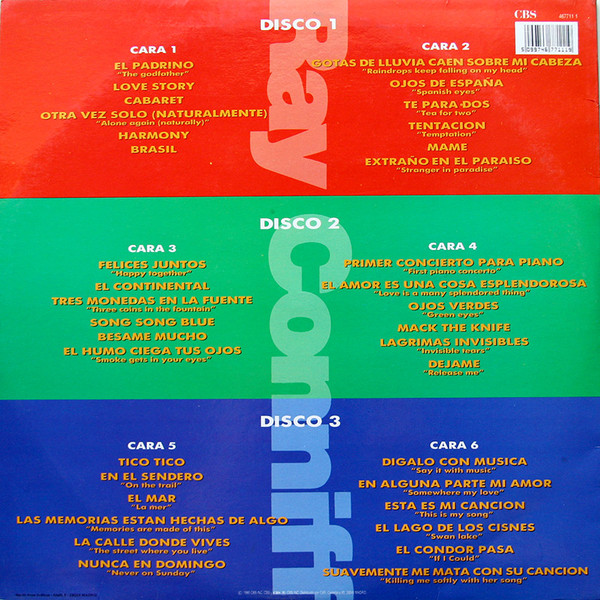Ray Conniff, El Fabuloso Ray Conniff - 30 Grandes Canciones - LP