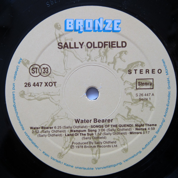 Sally Oldfield, Water Bearer - LP