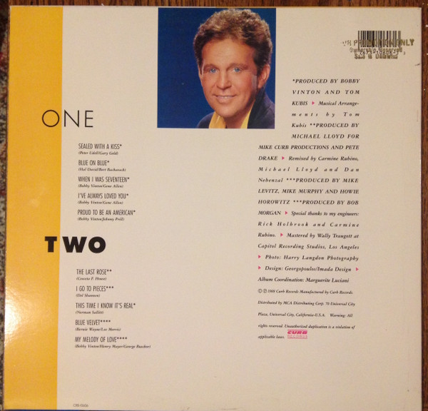 Bobby Vinton, Bobby Vinton - LP