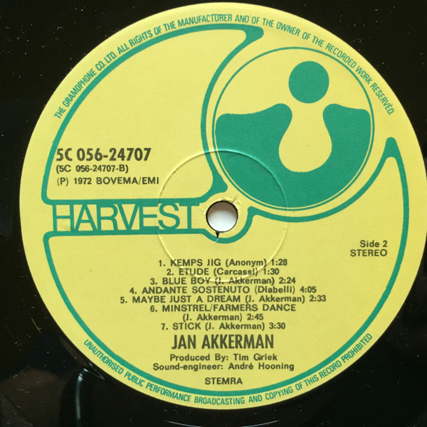 Jan Akkerman, Profile - LP