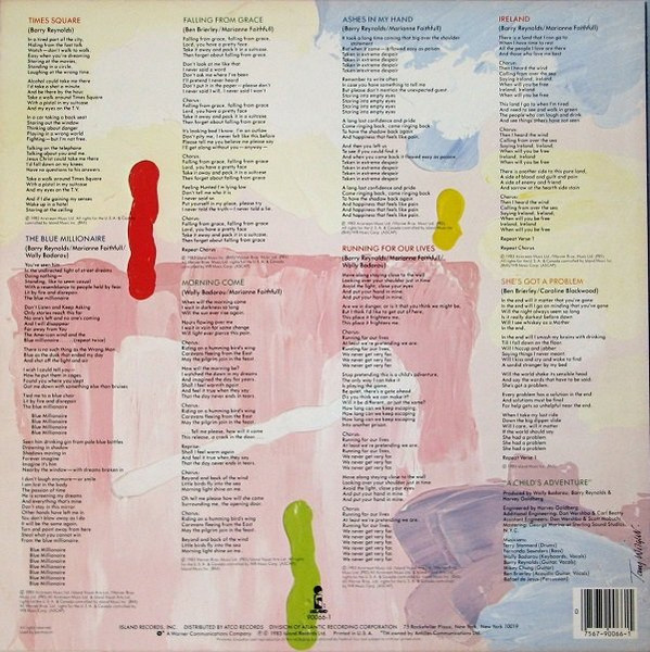 Marianne Faithfull, A Child's Adventure - LP
