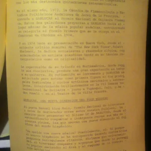 Manolo Sanlucar, Sanlucar - LP: imagen 7