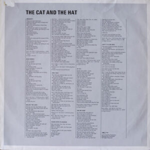 Ben Sidran, The Cat And The Hat - LP: imagen 5