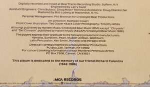 Spyro Gyra, Stories Without Words - LP: imagen 5