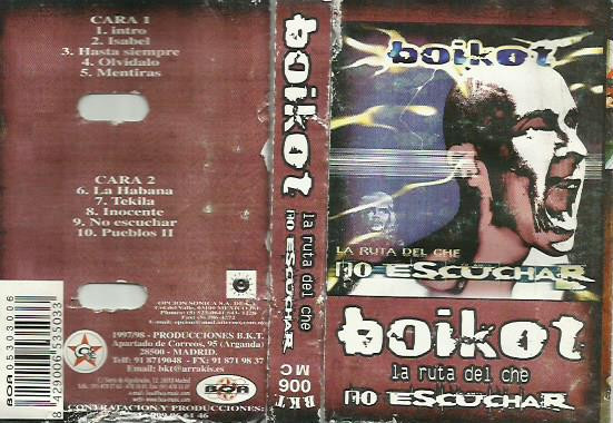 Boikot, La Ruta Del Che (No Escuchar) - LP