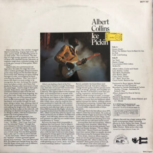 Albert Collins, Ice Pickin' - LP: imagen 2