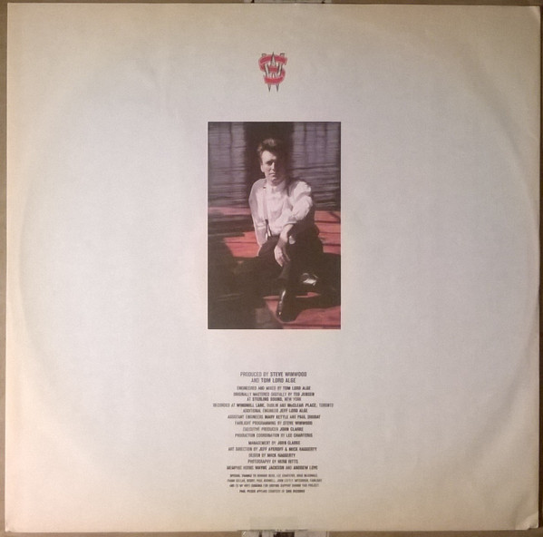 Steve Winwood, Roll With It - LP