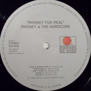 Phoney & The Hardcore, Phoney For Real - LP: imagen 4