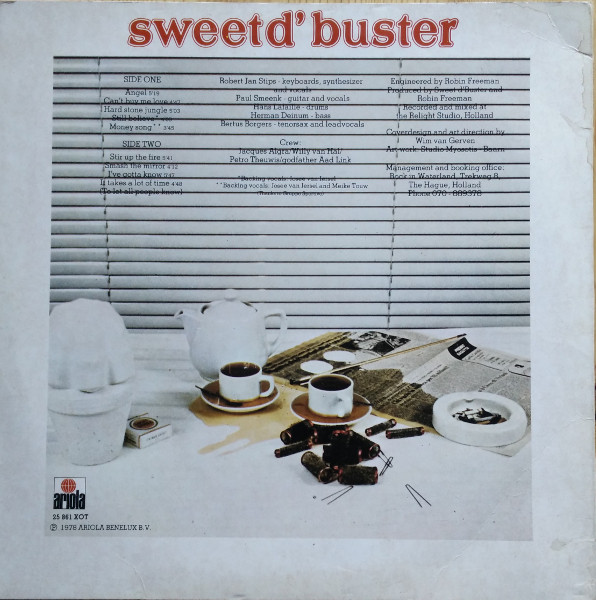 Sweet d'Buster, Friction - LP