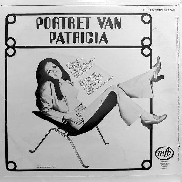 Patricia Paay, Portret Van Patricia - LP