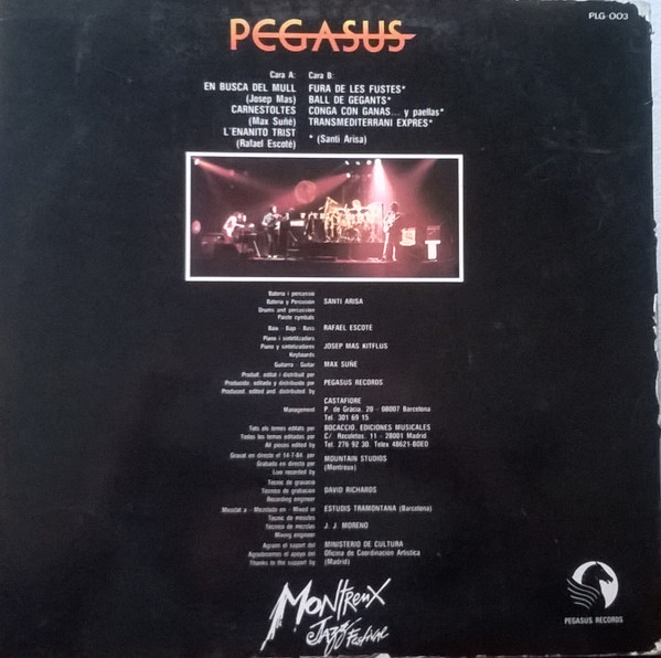 Pegasus, Montreux Jazz Festival - LP