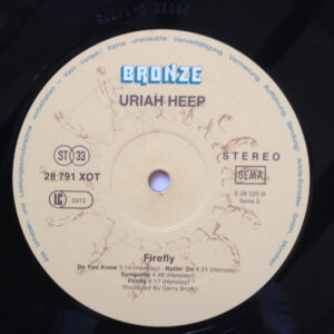 Uriah Heep, Firefly - LP: imagen 5