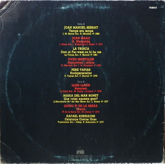 Various, Junts - LP Album Stereo