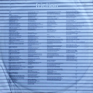 Sweet d'Buster, Friction - LP: imagen 6