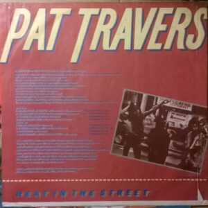 Pat Travers Band, Heat In The Street - LP: imagen 5