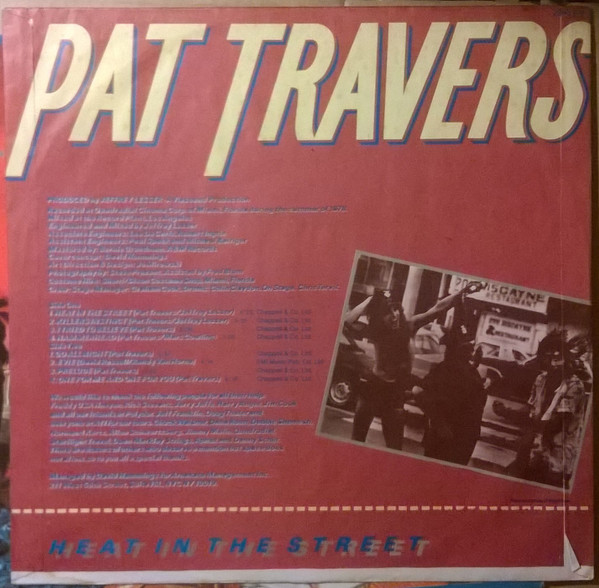 Pat Travers Band, Heat In The Street - LP