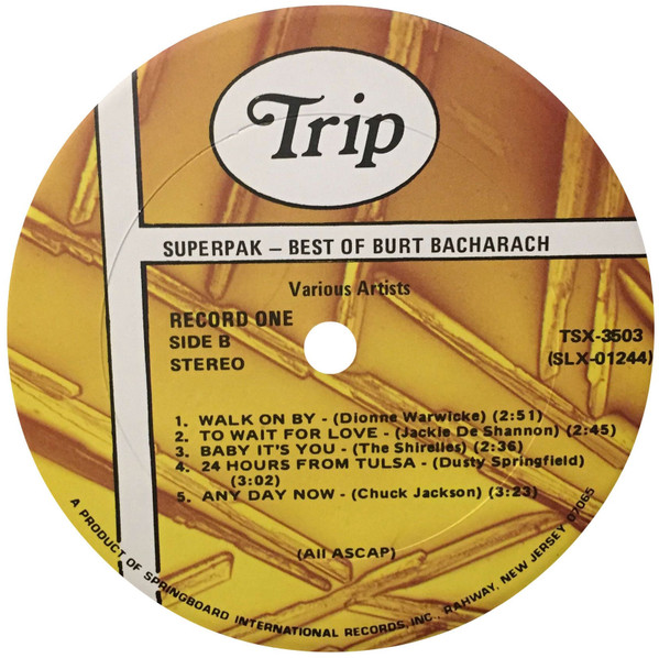 Various, Superpak - Best Of Burt Bacharach - LP