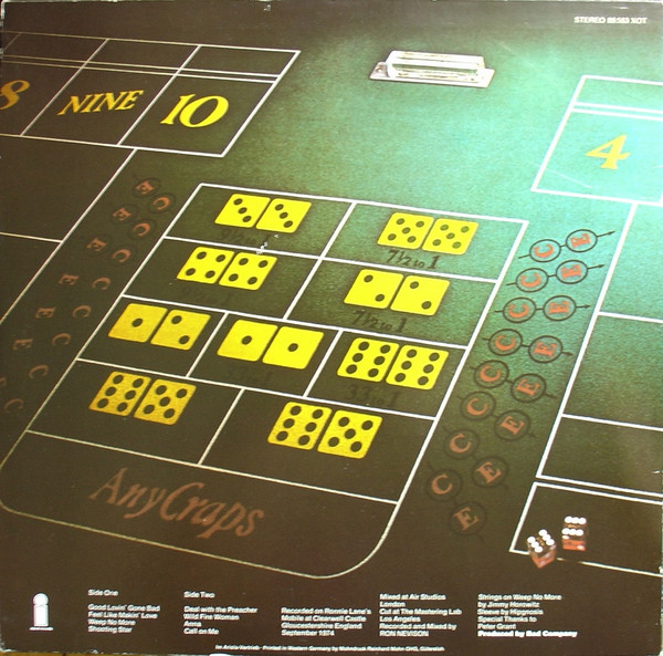 Bad Company, Straight Shooter - LP