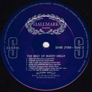 Buddy Holly, The Best Of Buddy Holly - LP: imagen 4