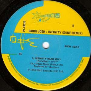 Guru Josh, Infinity (The Remix) - Maxi Singles: imagen 4