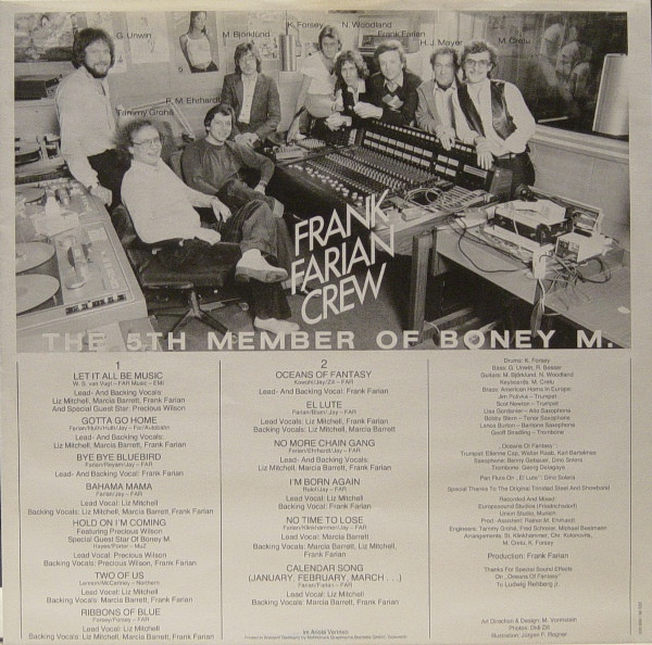 Boney M., Oceans Of Fantasy - LP