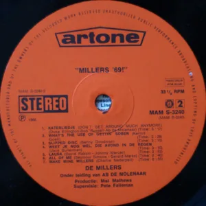 Vinilo: De Millers, Millers '69! - LP