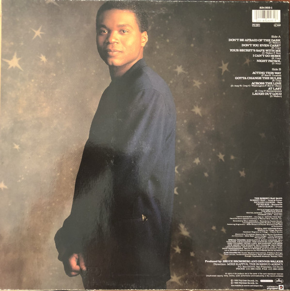 The Robert Cray Band, Don't Be Afraid Of The Dark - LP