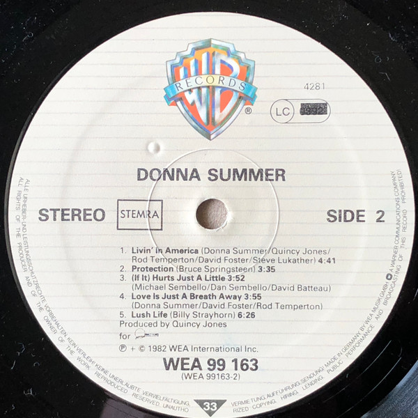Donna Summer, Donna Summer - LP