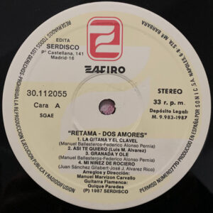 Retama, Dos Amores - LP: imagen 3
