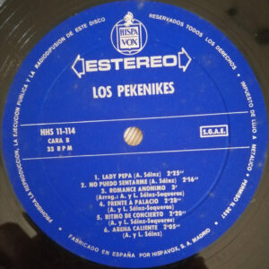Los Pekenikes, Los Pekenikes - LP: imagen 4