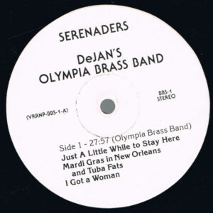 Dejan's Olympia Brass Band, Olympia Serenaders, Serenaders - LP: imagen 2