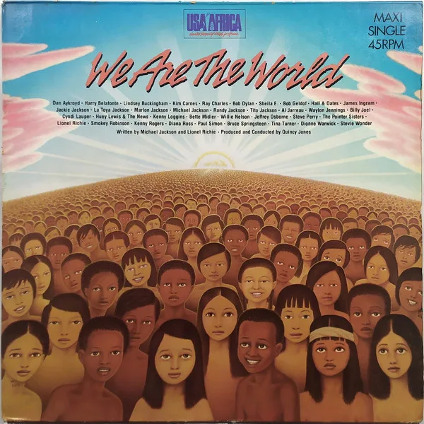 USA For Africa, We Are The World - Maxi Singles