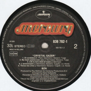 BZN, Crystal Gazer - LP: imagen 4