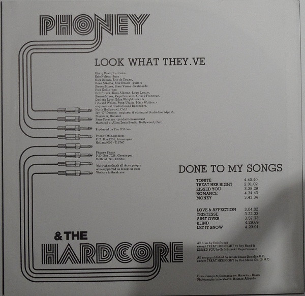 Phoney & The Hardcore, Phoney For Real - LP