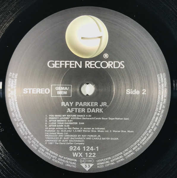 Ray Parker Jr., After Dark - LP