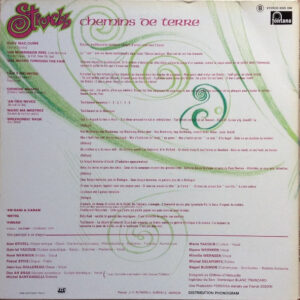 Alan Stivell, Chemins De Terre - LP: imagen 4