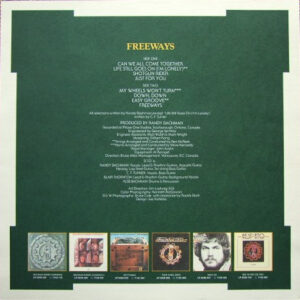 Bachman-Turner Overdrive, Freeways - LP: imagen 5