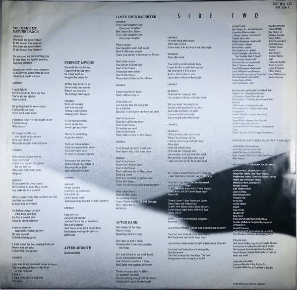 Ray Parker Jr., After Dark - LP