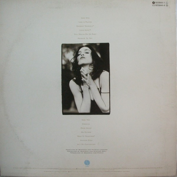 Madonna, Like A Prayer - LP