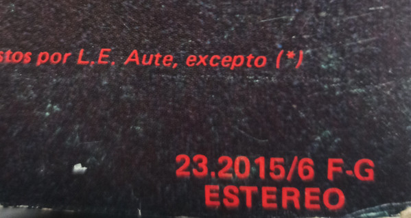 Luis Eduardo Aute, Entre Amigos - LP