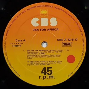 USA For Africa, We Are The World - Maxi Singles: imagen 3